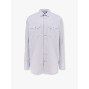 Amaranto Men Cotton Striped Shirt